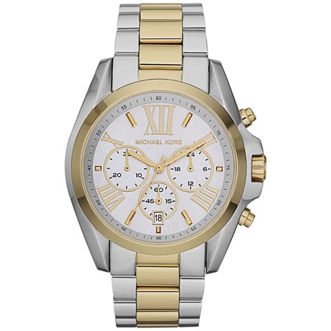 michael kors silver and gold watch uk|michael kors chronograph gold.